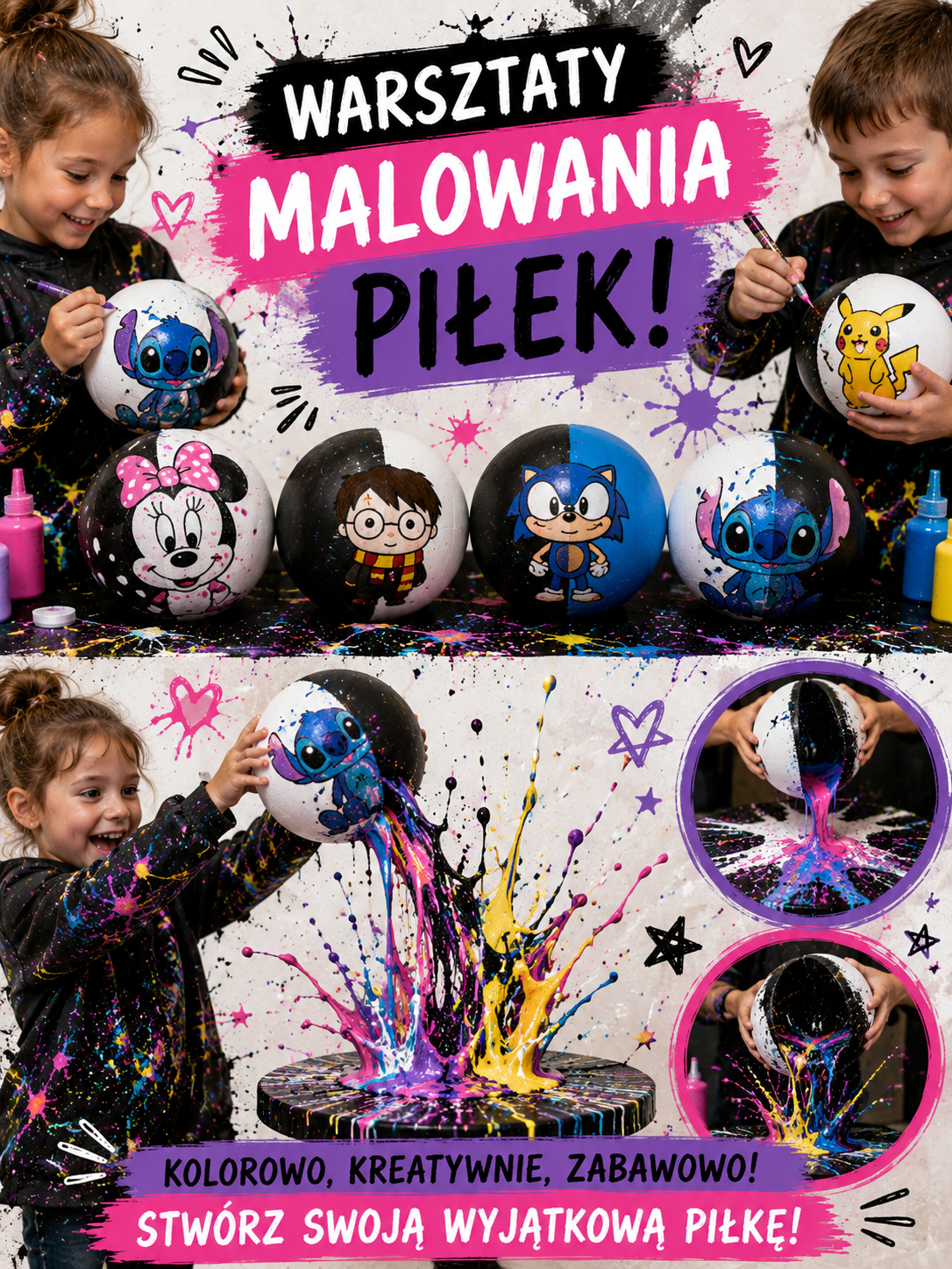 Malowanie Piłek